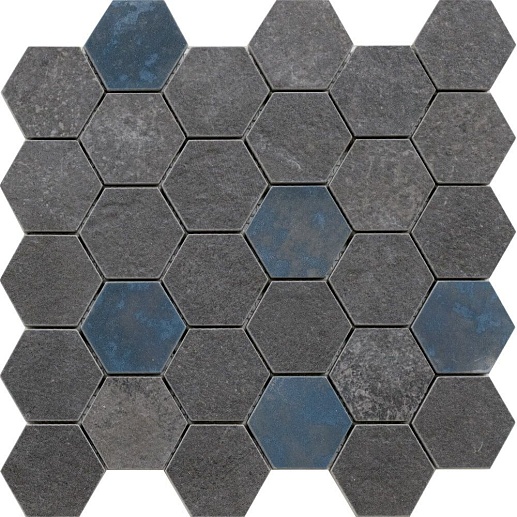 Grunge Floor Anth Hexa 28.3x29.4 - фото 1
