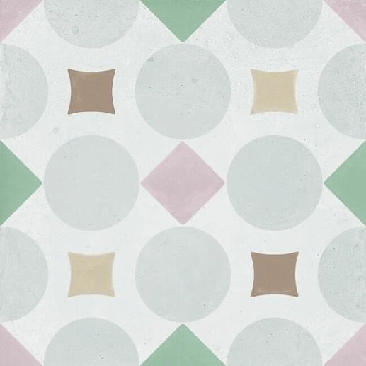 Patterns Pink Geometric 22.3x22.3 - фото 1