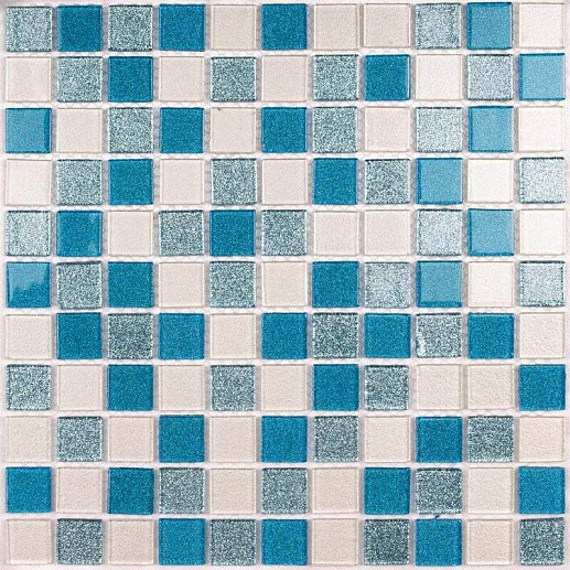 Mosaics Shine Blue 30x30 - фото 1