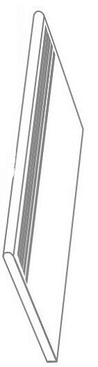 Be-Square Gradino Sand R. 20 mm 33x60 - фото 1