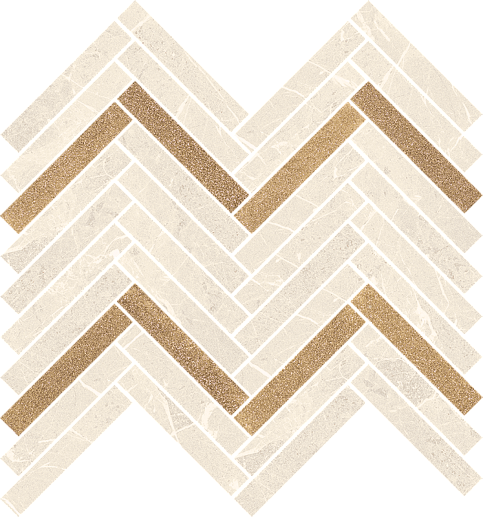 Stone Matter Beige Mozaika Polysk 28.1x30.1 - фото 1