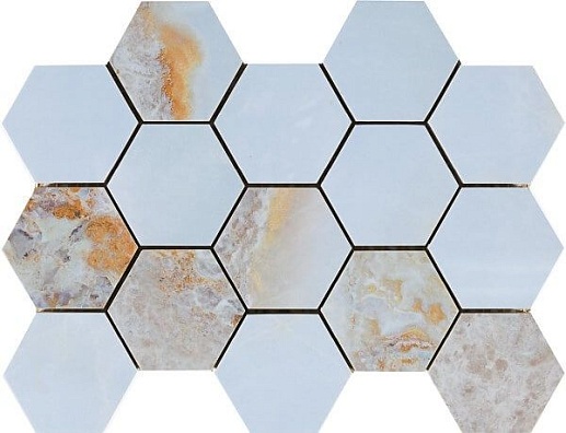 Cr. Lux Malla Hex Cr Lux Danae Opalo 22.5x32.5 - фото 1