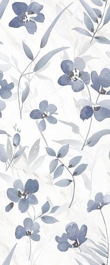 Scarlett White Decor 01 25x60 - фото 1