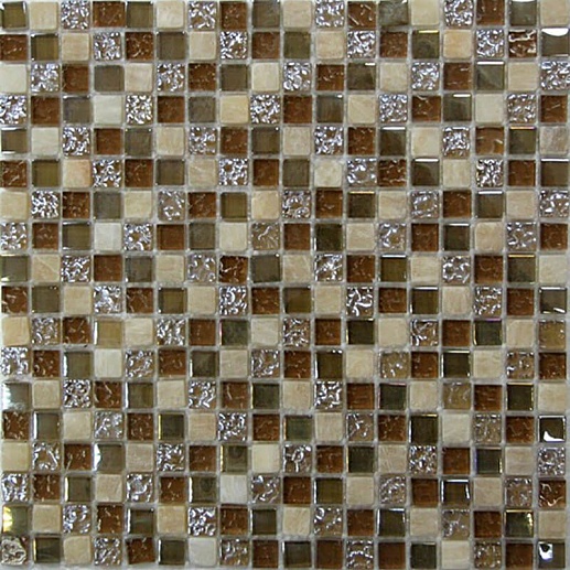 Mosaics Glass Stone 1 30x30 - фото 1