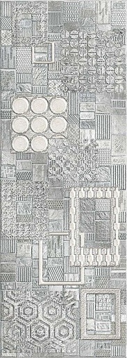 Commesso Grigio Geometria 25.1x70.9 - фото 1