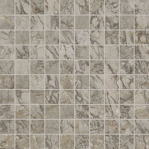Tele di Marmo Mosaico 3x3 Breccia Braque Lappato - фото 1