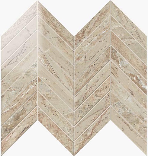 NovaBell Imperial Chevron Cappuccino Lapp. 24.7x30 - фото 1