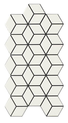 Rhombus Snow 26.5x51 - фото 1