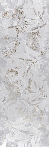 Bosco Verticale Grey Flowers Insert 25x75 - фото 1