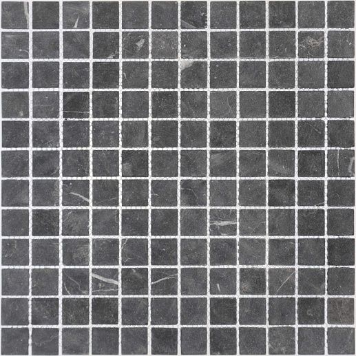 Pietrine 4 мм Nero Oriente Mat 23x23x4 - фото 1
