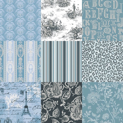 Italian Dream Wonder Blue 25x75 - фото 1