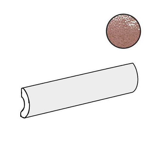 Altea Pencil Bullnose Rosewood 3x20 - фото 1