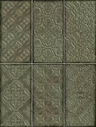 Dante Decor Green 12x24 - фото 1