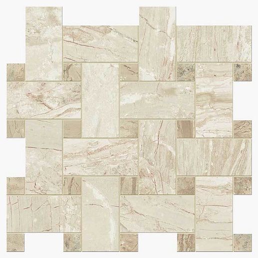 NovaBell Imperial Intreccio Crema Silk. 30x30 - фото 1