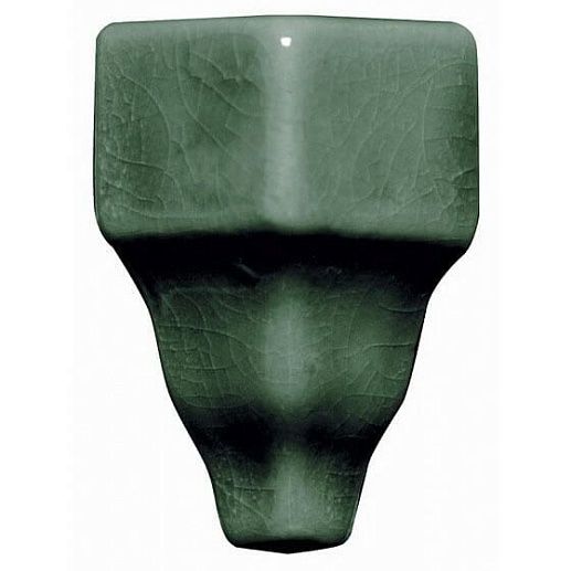Modernista Angulo Exterior Cornisa C/C Verde Oscuro 3.5x2.7 - фото 1