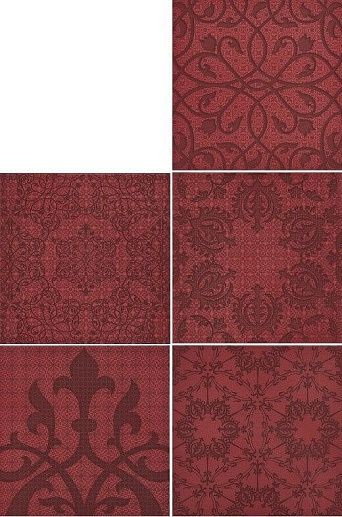 Design Marcel Wanders Minoo D3 (mix 5 pz) 20x20 - фото 1