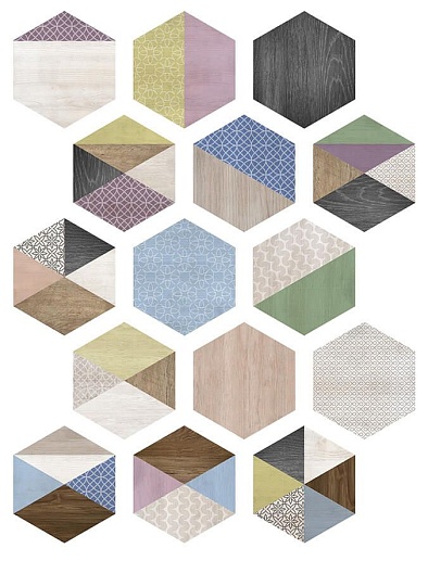 Art Deco Hexa 23.2x26.7 - фото 1