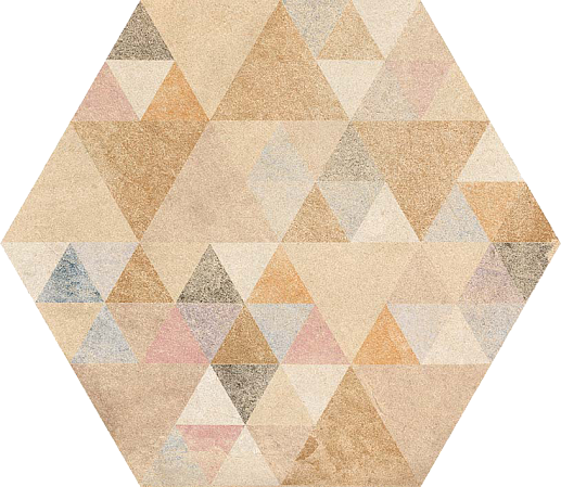 Laverton Hexagono Benenden Multicolor 23.3x26.8 - фото 1