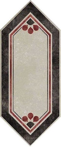 Via Emilia Canali Losanga Lato Grigio 14x34 - фото 1