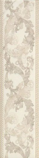 Marble Fascia Barocca Bianco Lev 14.4x58.5 - фото 1