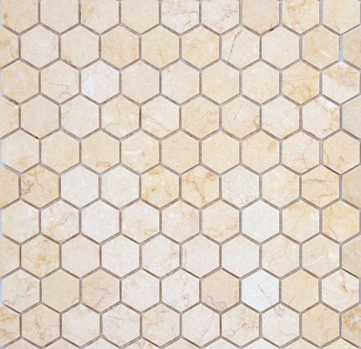 Pietrine Hexagonal Botticino Mat Нex 28.5x30.5 - фото 1