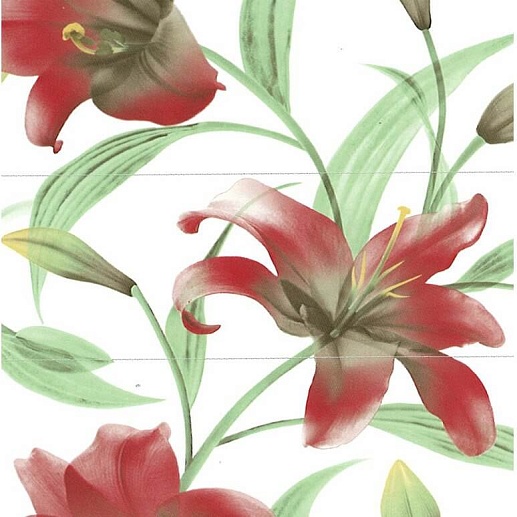Italian Dream Miss Red 25x75 - фото 1