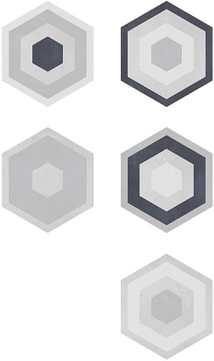 Starkhex Starkdec Gris 25.8x29 - фото 1