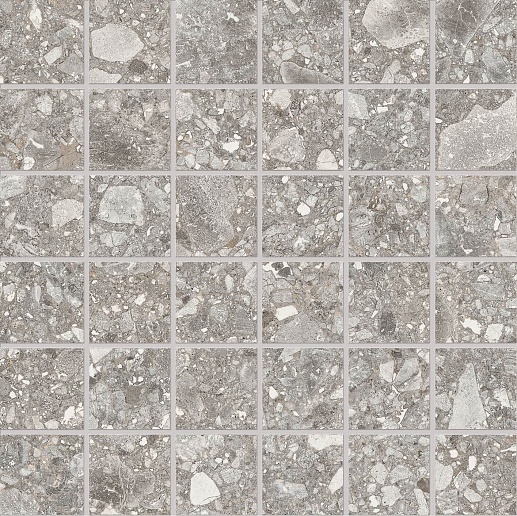 Lombarda Mosaico Grigio Lap 30x30 - фото 1