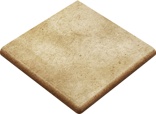 Orion Rounded Stair-tread Corner Beige 33x33 - фото 1