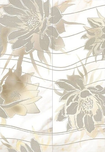 Calacatta Oro Floris 2 Шт - 48.4x70 - фото 1