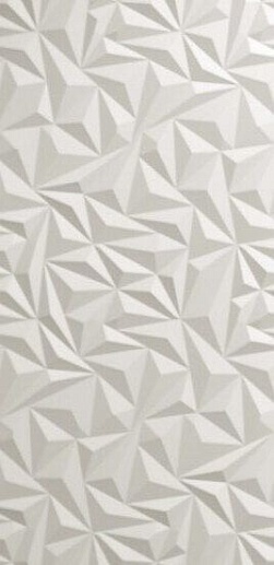 3D Wall 3D Angle White Matt 40x80 - фото 1