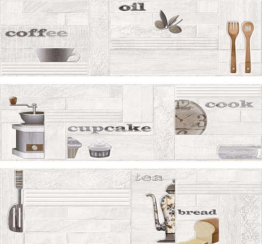 Brick Cook XL Blanco 25x75 - фото 1