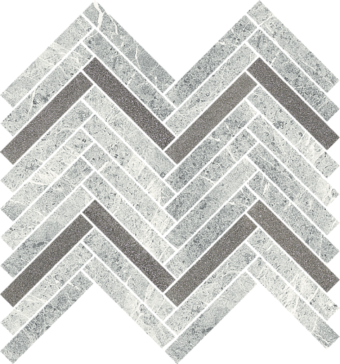 Stone Matter Grys Mozaika Polysk 28.1x30.1 - фото 1