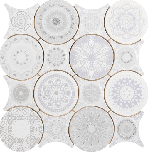 Mosaico Ceramics Frozen 28x28 - фото 1