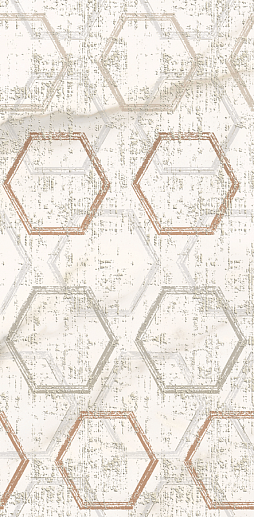 Apulia Oro Hexagone 31.5x63 - фото 1