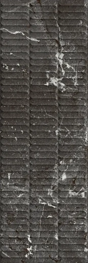 KM3090B0170R Тубкаль чёрный глянцевый структура обрезной 30x89.5x1.05 - фото 1