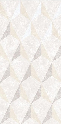 Marble Bliss Light Grey Shine Ret 35x70 - фото 1