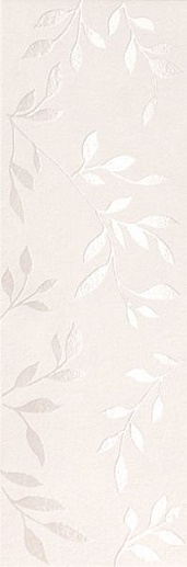 Deco&More Flower White 25x75 - фото 1