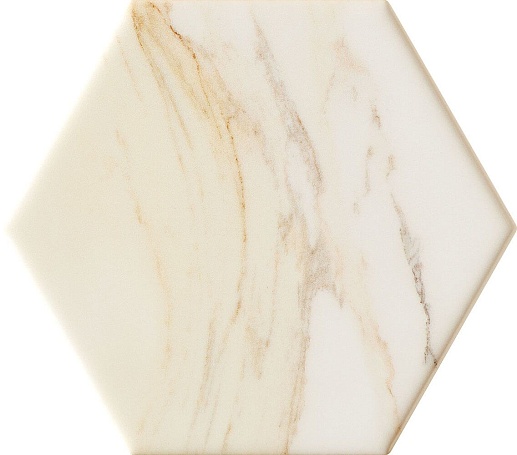 Flare White Hex 11x12.5 - фото 1
