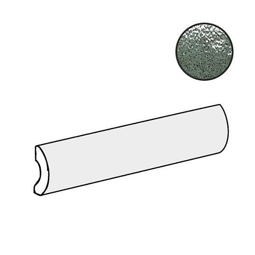 Altea Pencil Bullnose Pine Green 3x20 - фото 1