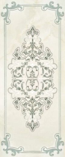 Visconti Turquoise Decor 02 25x60 - фото 1