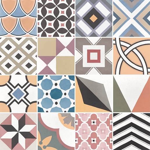 Caprice Deco Patchwork Colours 20x20 - фото 1