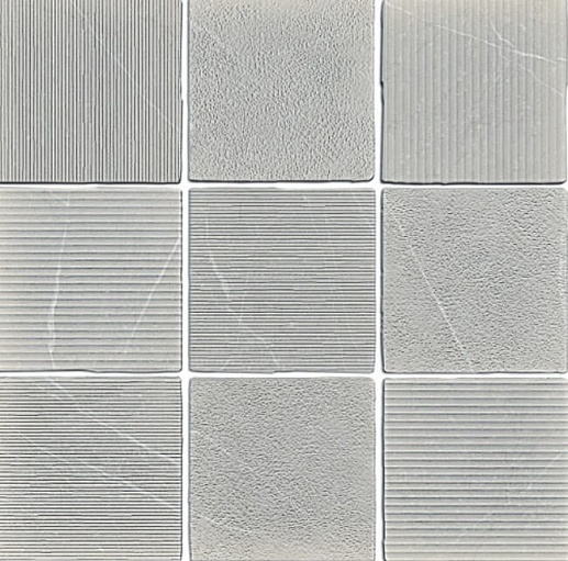 Gea Carved Grey 12.1x12.1 - фото 1