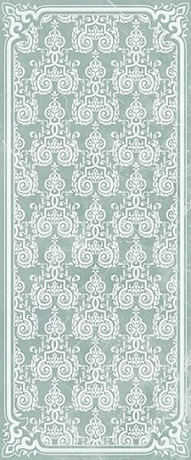 Visconti Turquoise Wall 03 25x60 - фото 1