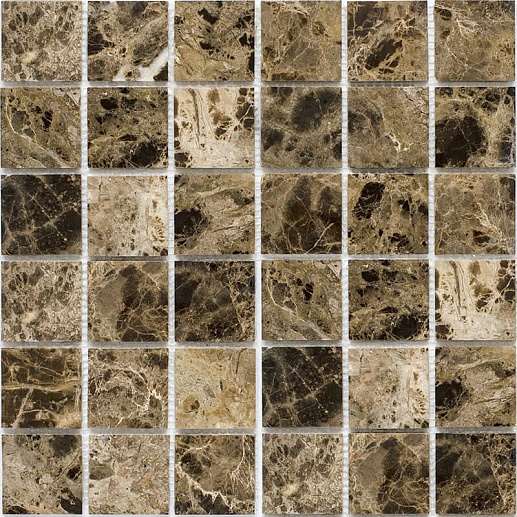 Wild Stone Dark Emperador Polished 48x48 (JMST055) - фото 1