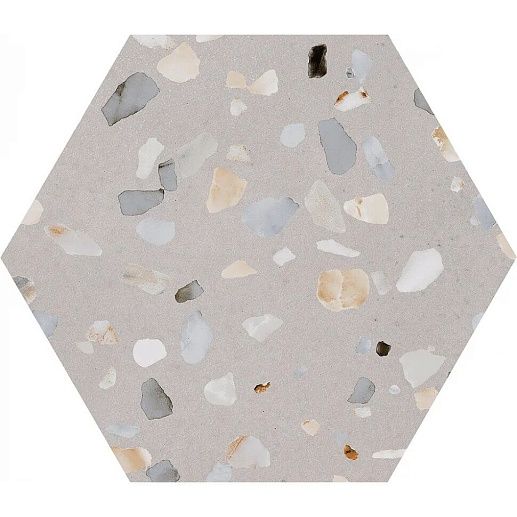 Doria Hex.Greige 25.8x29 - фото 1
