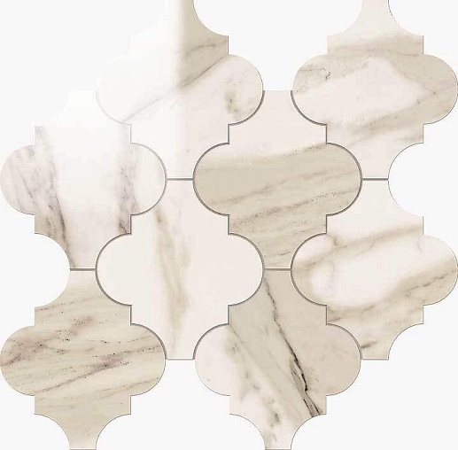NovaBell Imperial Provenzale Calacatta Beige Lapp. 30x32.4 - фото 1