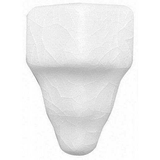 Modernista Angulo Exterior Cornisa Classica C/C Blanco 3.5x2.7 - фото 1