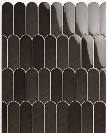 Fan Mix Black 7.2x19.5 - фото 1