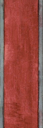 Maiolica Decoro Riga Rosso 10x30 - фото 1